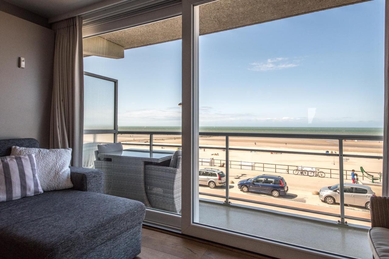 Res Helix 1Slp Kamer App Zeezicht En Parking Middelkerke Exterior foto