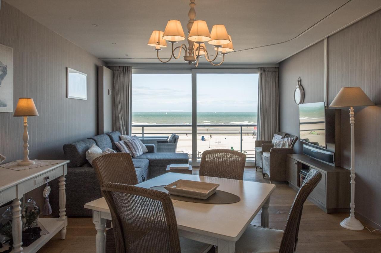 Res Helix 1Slp Kamer App Zeezicht En Parking Middelkerke Exterior foto