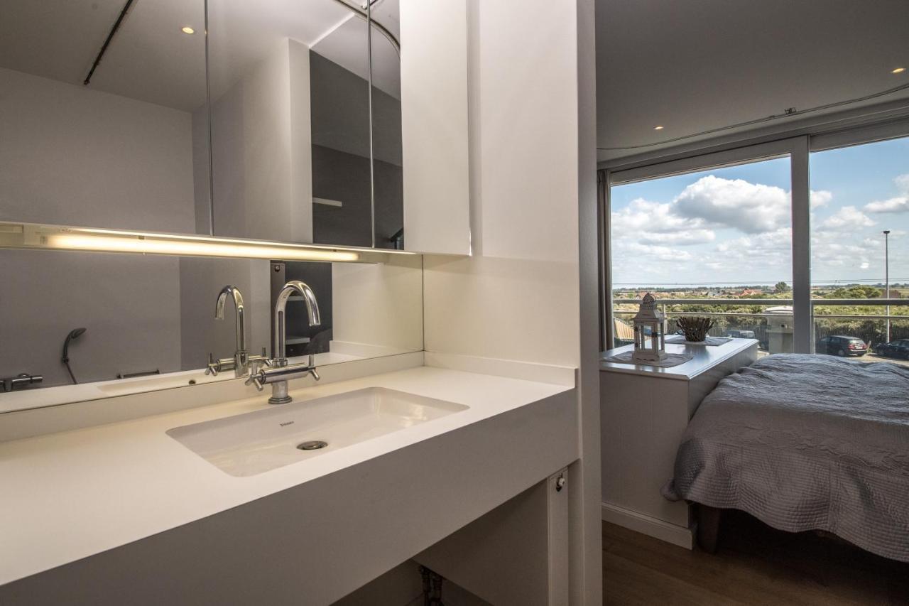 Res Helix 1Slp Kamer App Zeezicht En Parking Middelkerke Exterior foto