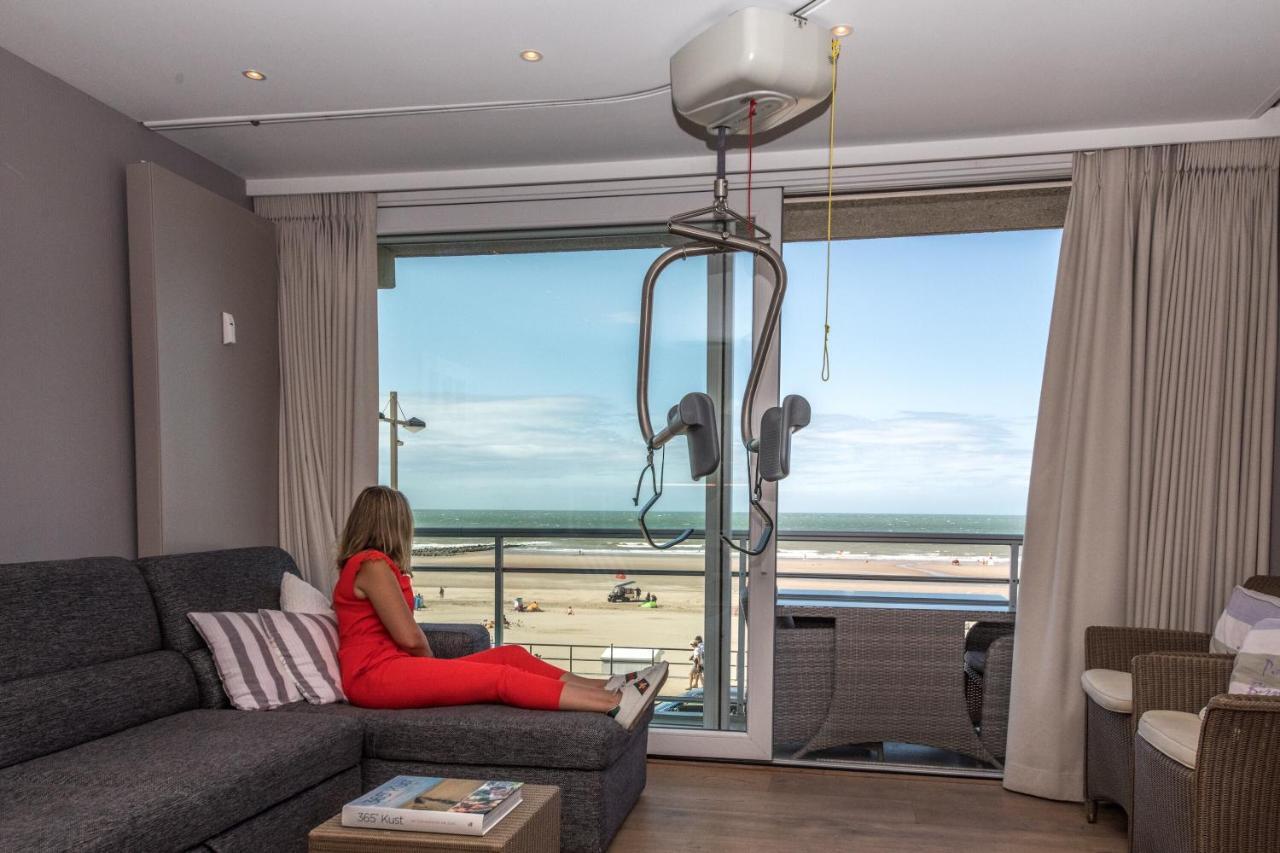 Res Helix 1Slp Kamer App Zeezicht En Parking Middelkerke Exterior foto